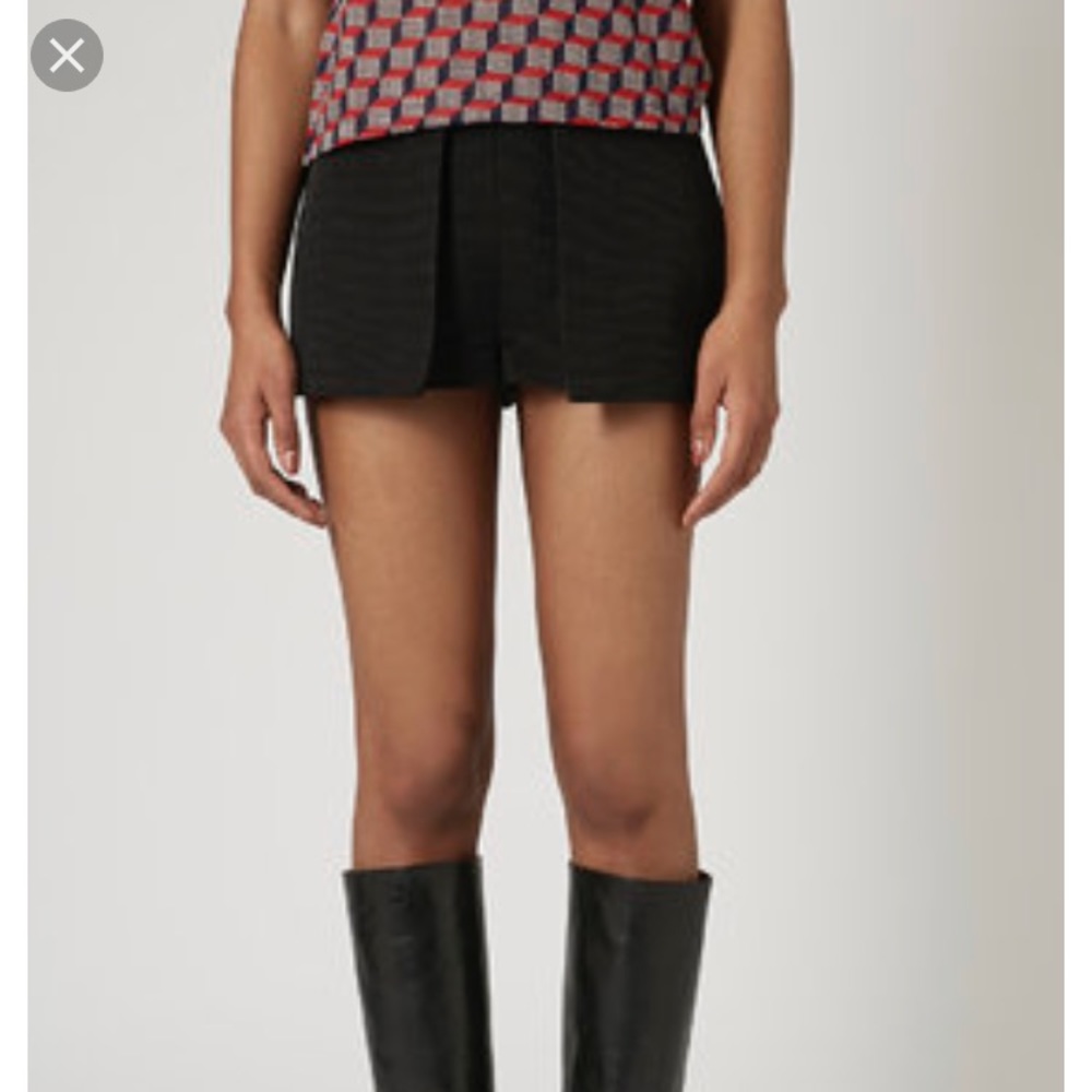TOPSHOP petite structured skort